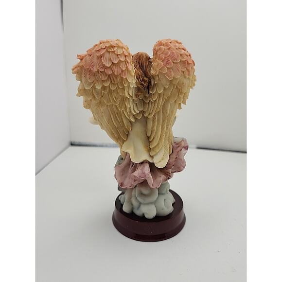 VTG 1999 Angel W/ Flowers in Hands by Lincolnshire Gift Collection Figurine 5280 - Picture 4 of 9